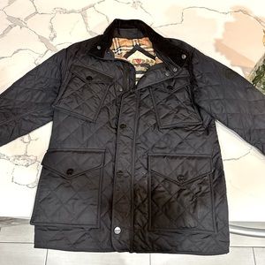 Burberry Winter Jacket. Sz 52. Black